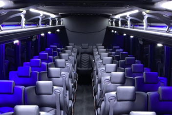 Kokomo Charter Bus Interior